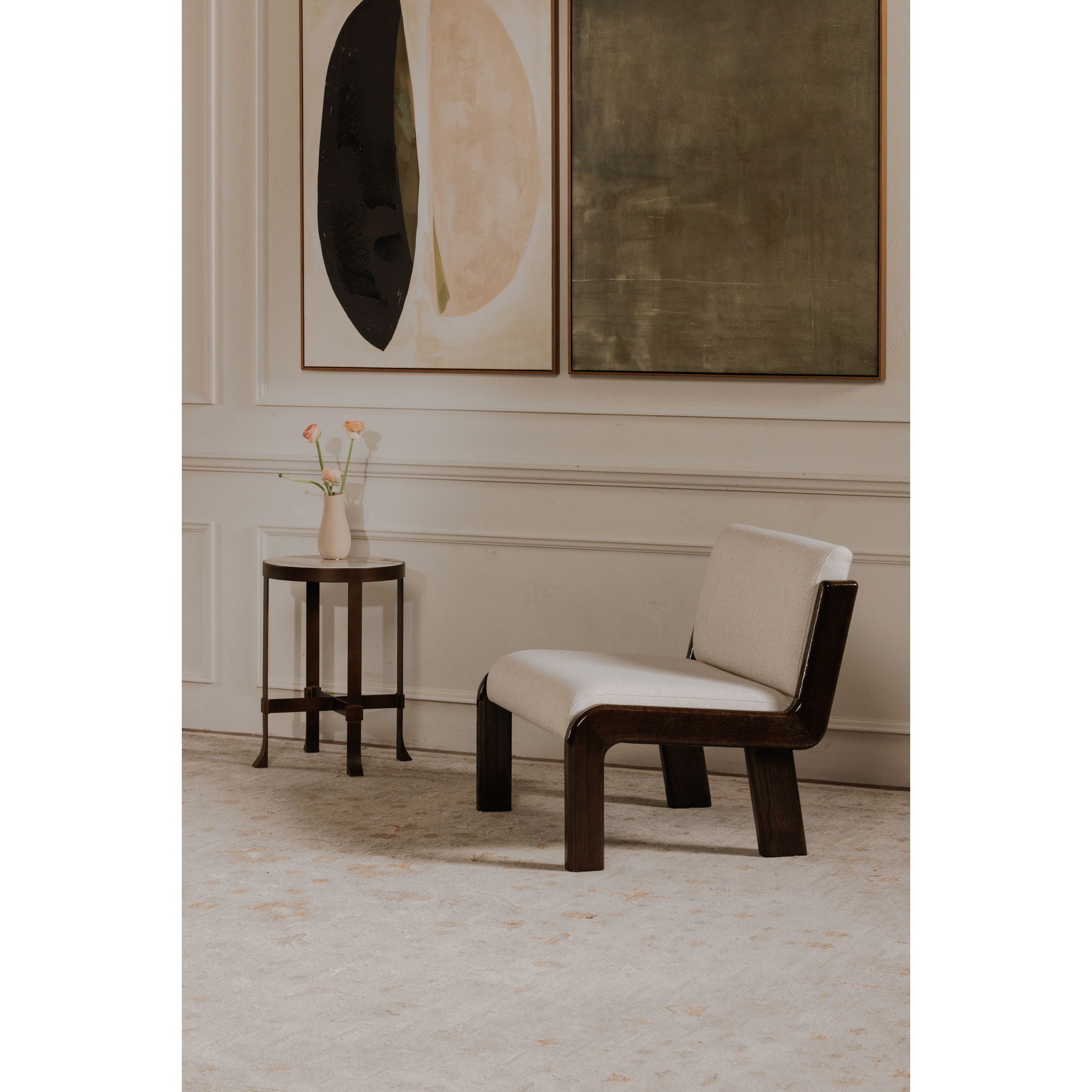 Edie - Accent Chair - Ivory