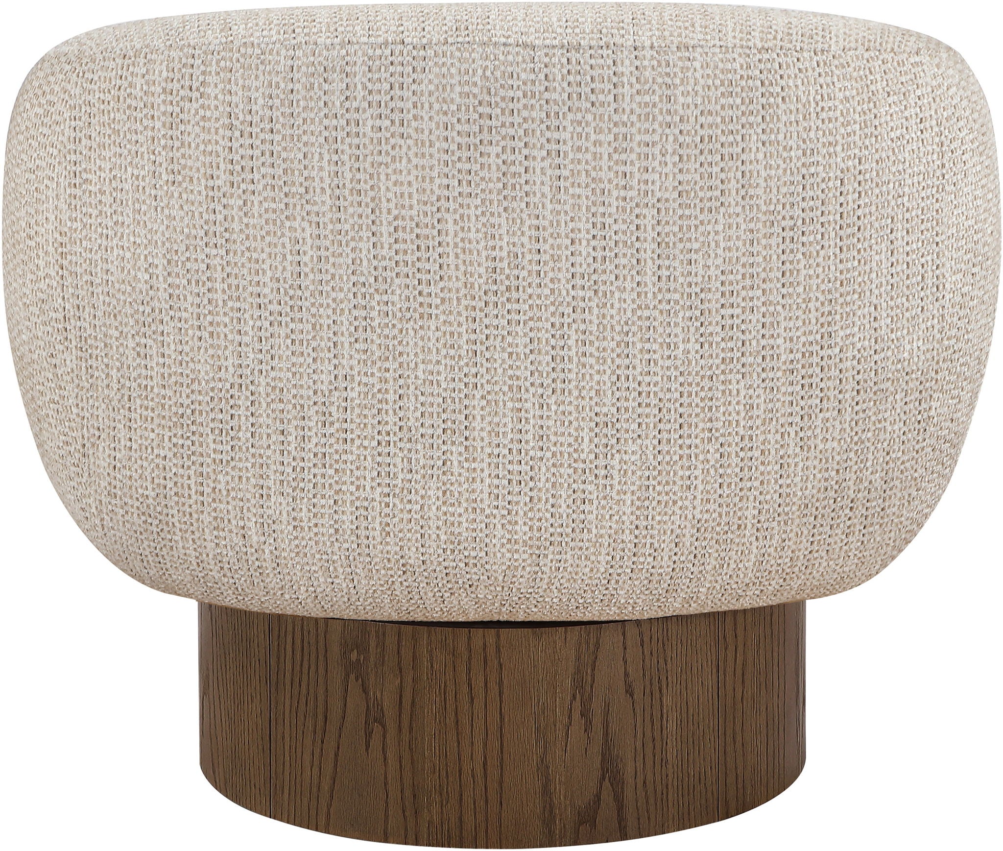 Avella - Interwoven Fabric Swivel Accent Chair
