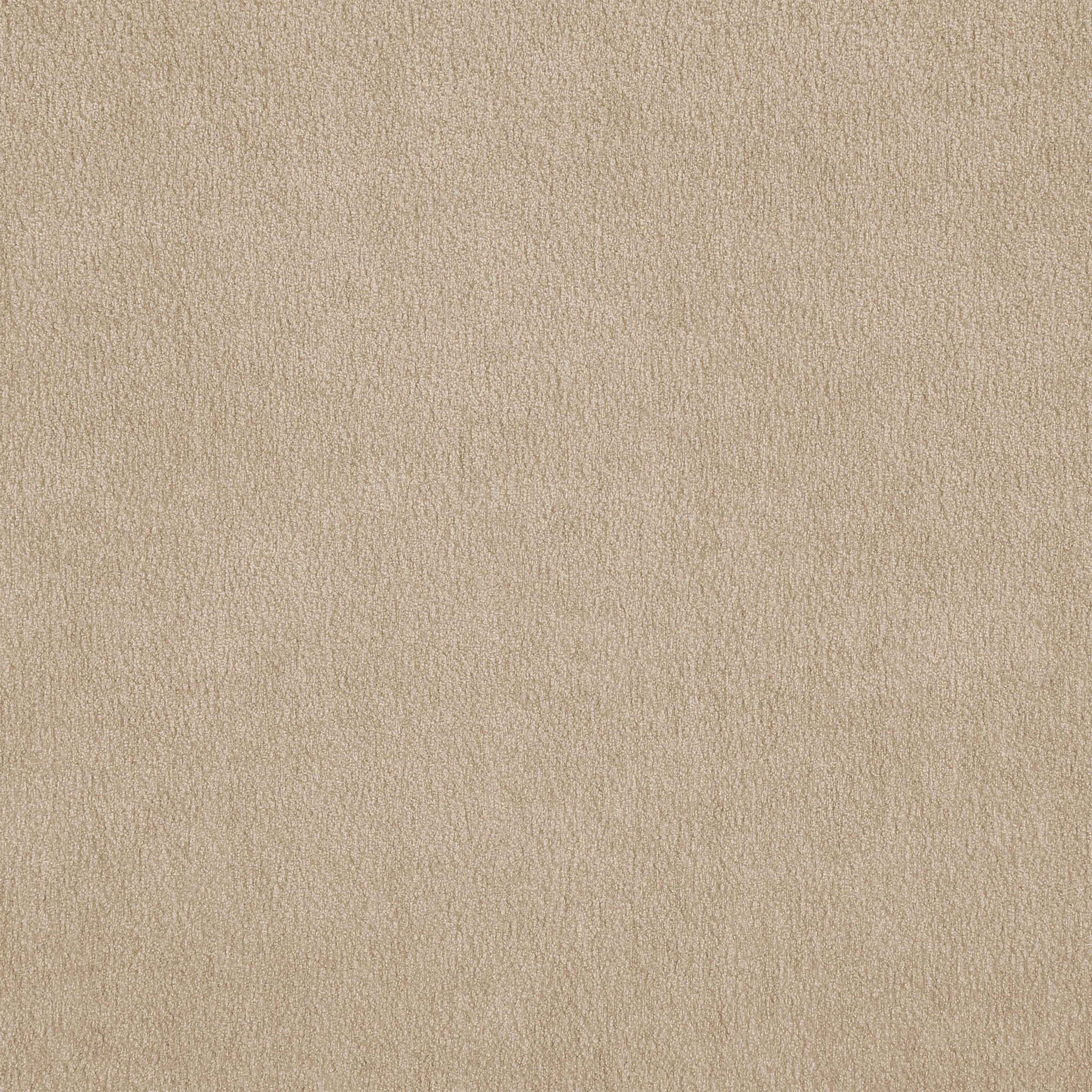 Turin - Chenille Fabric Upholstered Modular Ottoman - Walnut Base