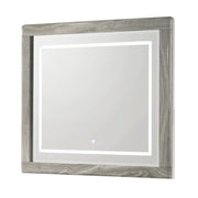 Jazz - LED Mirror With Touch Sensor Switch (Dresser Not Included) - White