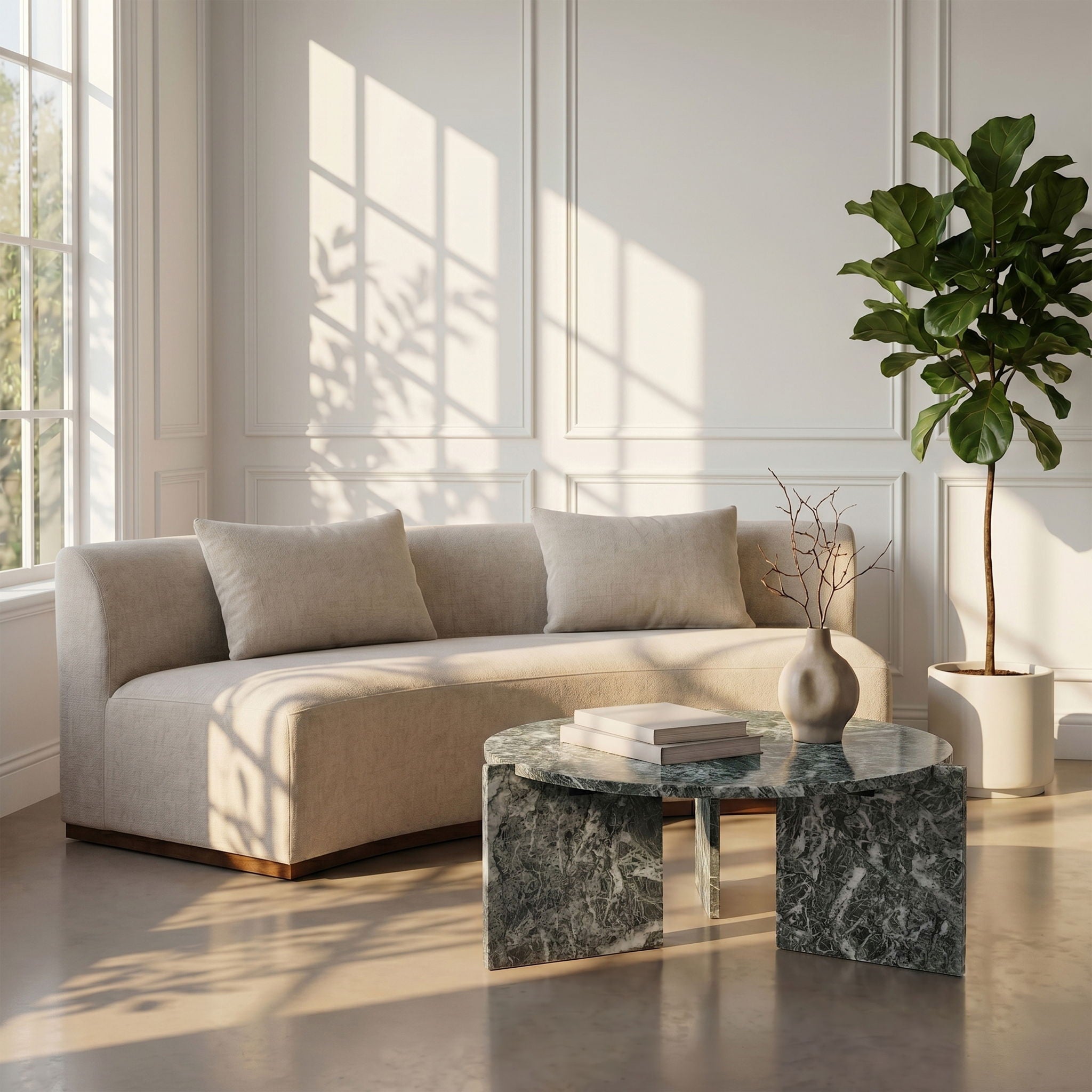 Vernazza - Genuine Marble Table