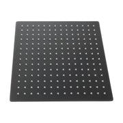 Luxury Rain Fixed Shower Head 12" Square Oil Rubbed Bronze Stainless Steel - Oil-Rubbed Bronze