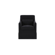 Lydia - Slipcover Dining Chair - Black
