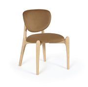 Velora - Upholstered Dining Chair (Set of 2) - Saddle / Natural