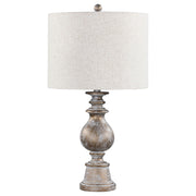 Wahlburg - Drum Shade Table Lamp - Oatmeal