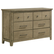 Pelton - 6 Drawer Dresser - Oak