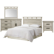Matias - Bedroom Set With Queen/Full Headboard, Dresser, Mirror & Nightstand