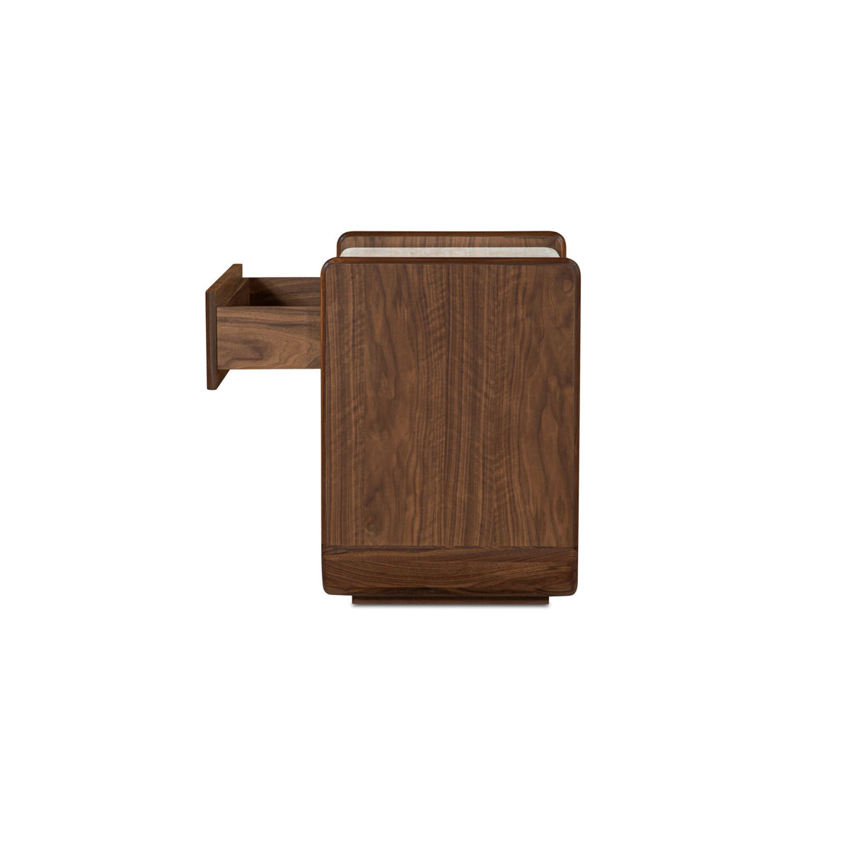 Enns - Nightstand - Dark Brown