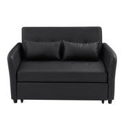 Convertible Sleeper Sofa Bed With 3 USB Ports