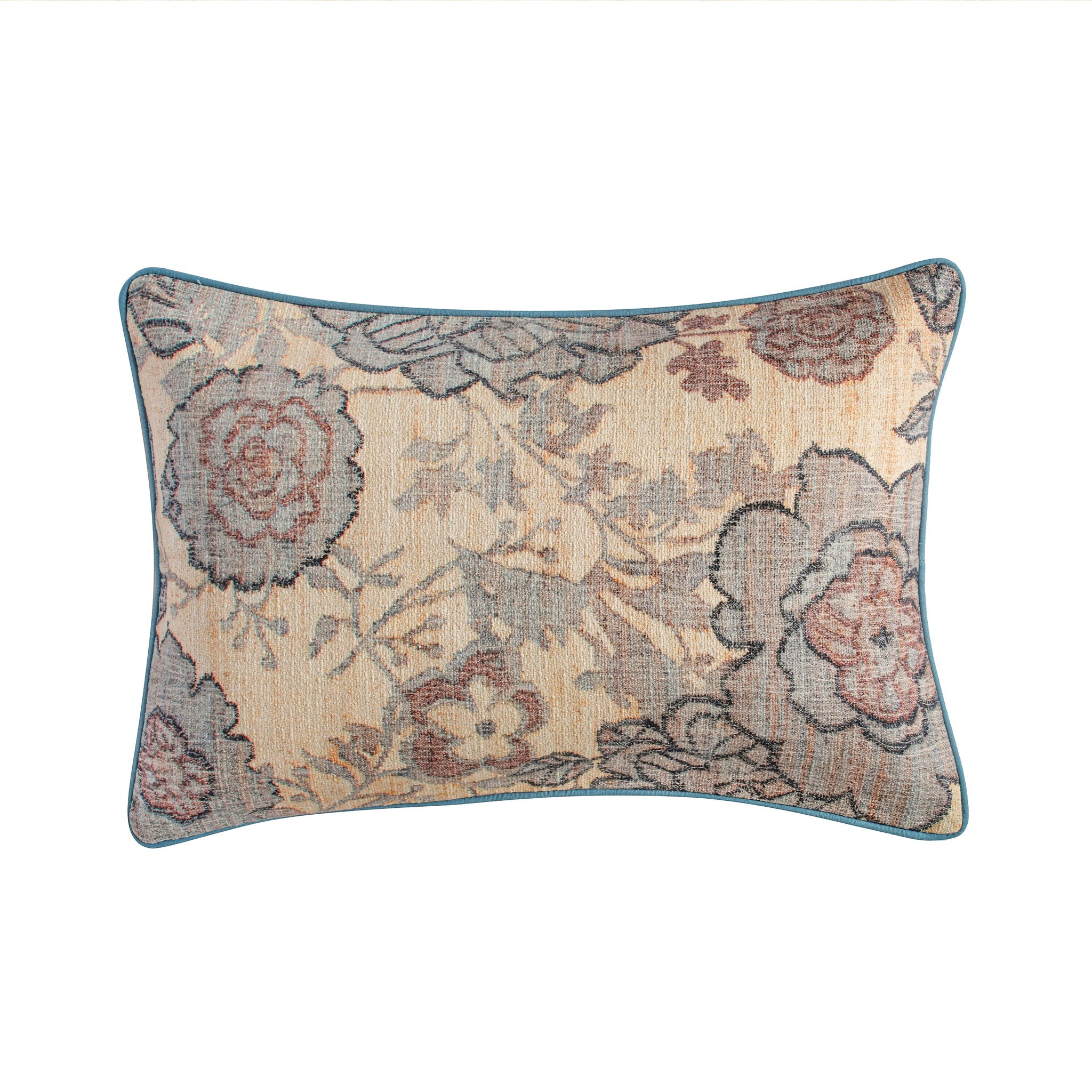 Taman - 24" Cotton Accent Pillow - Spring Florals