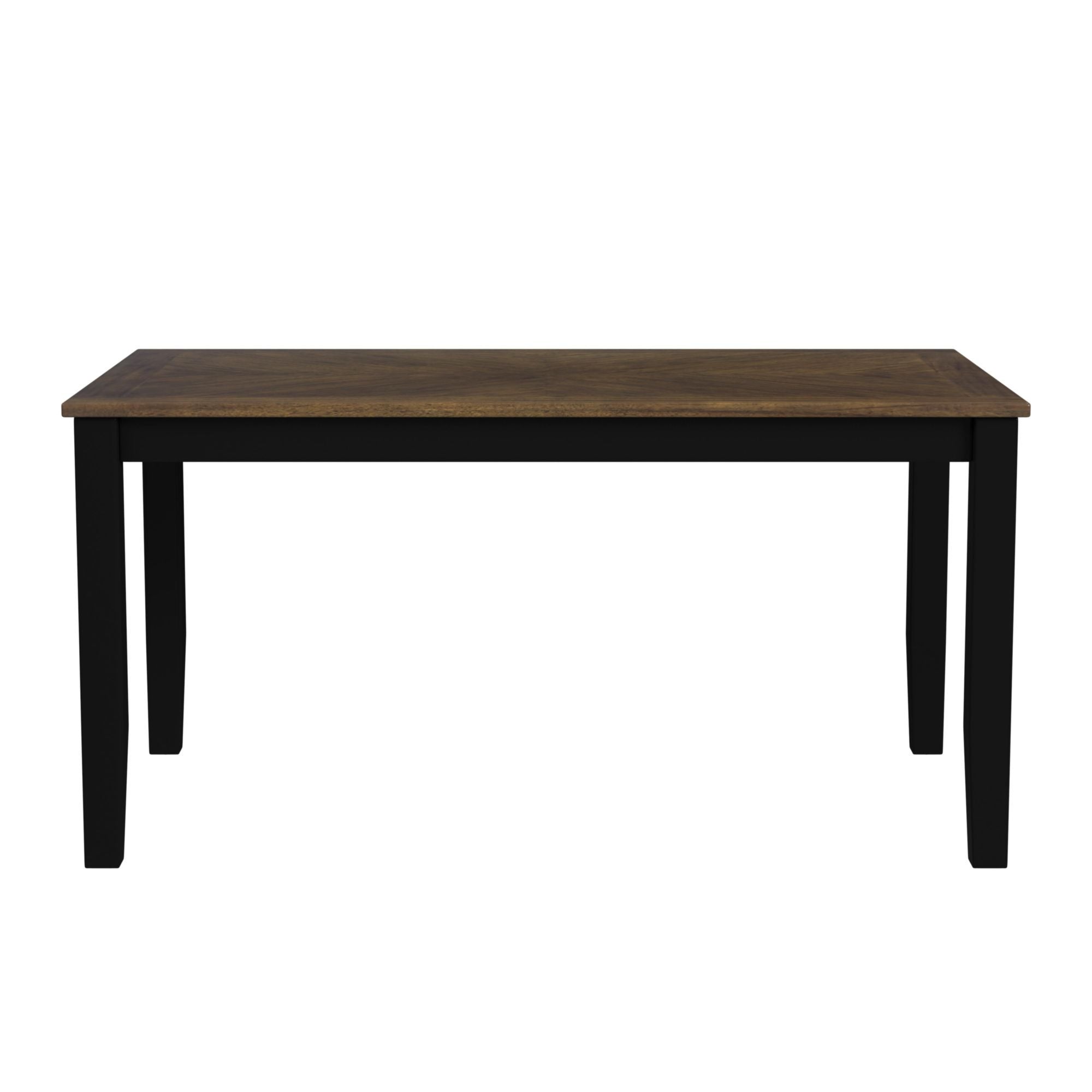 Brooks - 6 Piece Dining Set With Table, 4 Wood Back And Upholstered Seat Chairs, And Bench