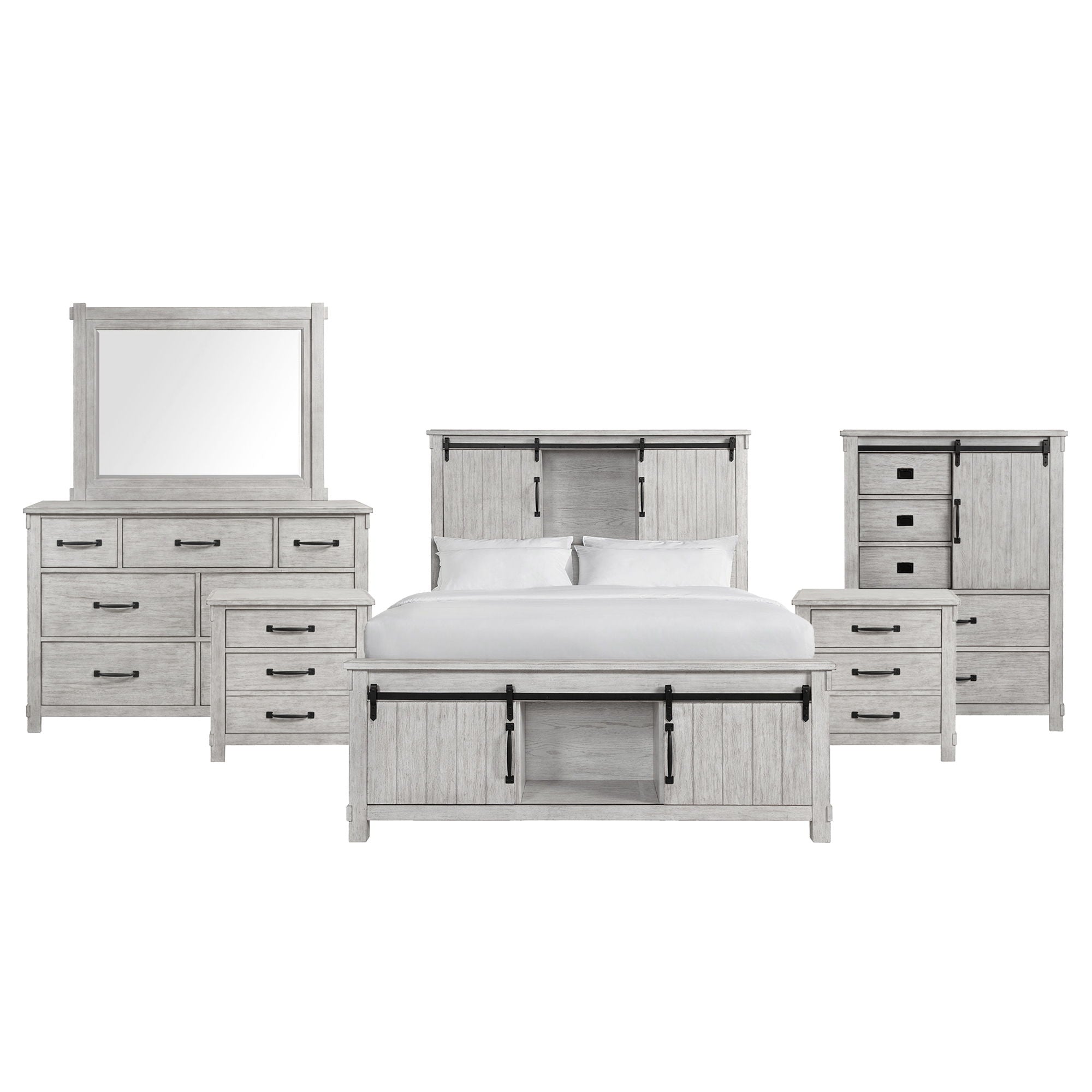 Scott - Platform Storage Bedroom Set