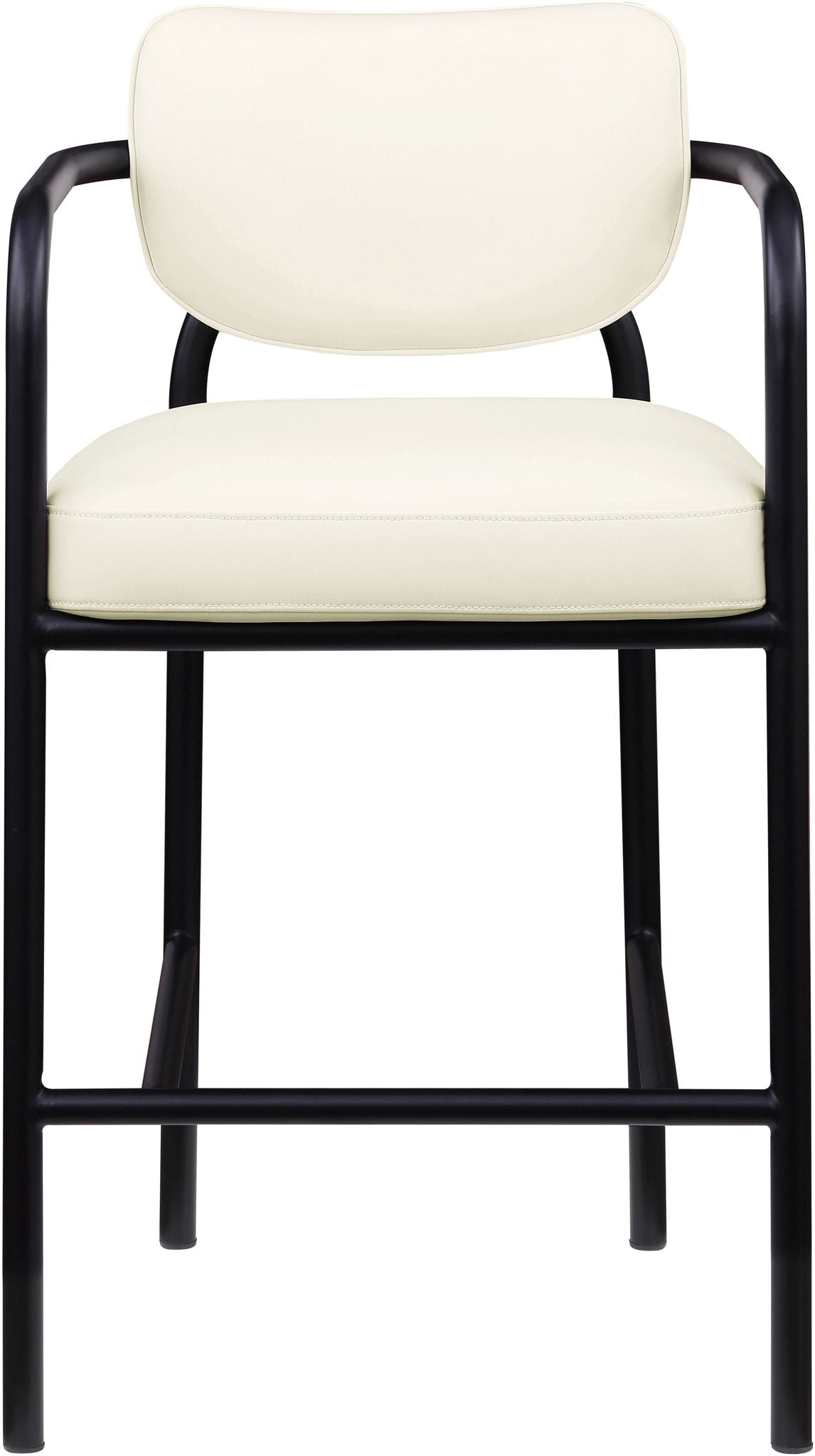 Serava - Vegan Leather Upholstered Bar Stool
