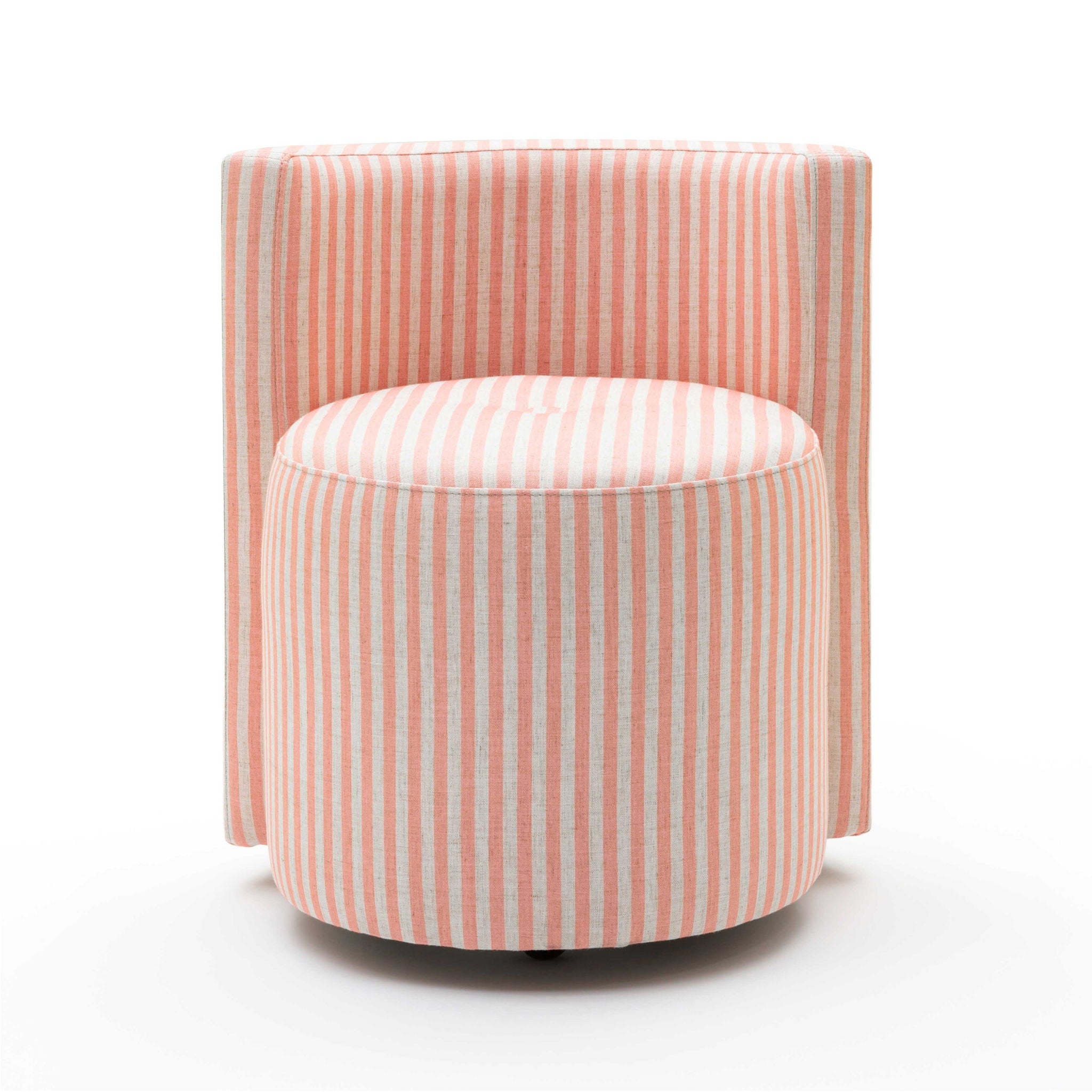 Alyssa - Striped Rolling Desk Chair