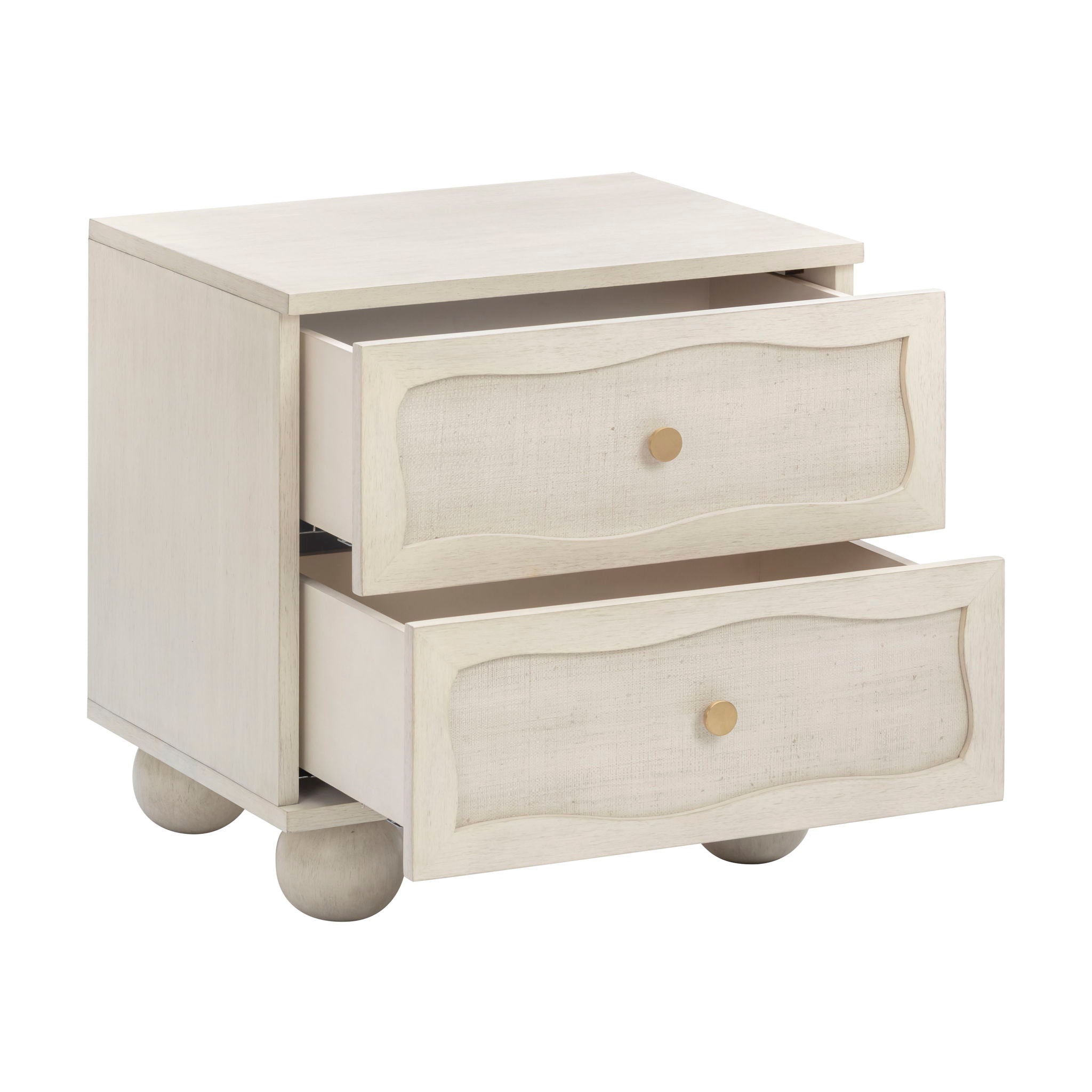 Grappa - Nightstand - Whitewashed