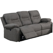 Modern Contemporary Power Reclining Sofa With USB Port