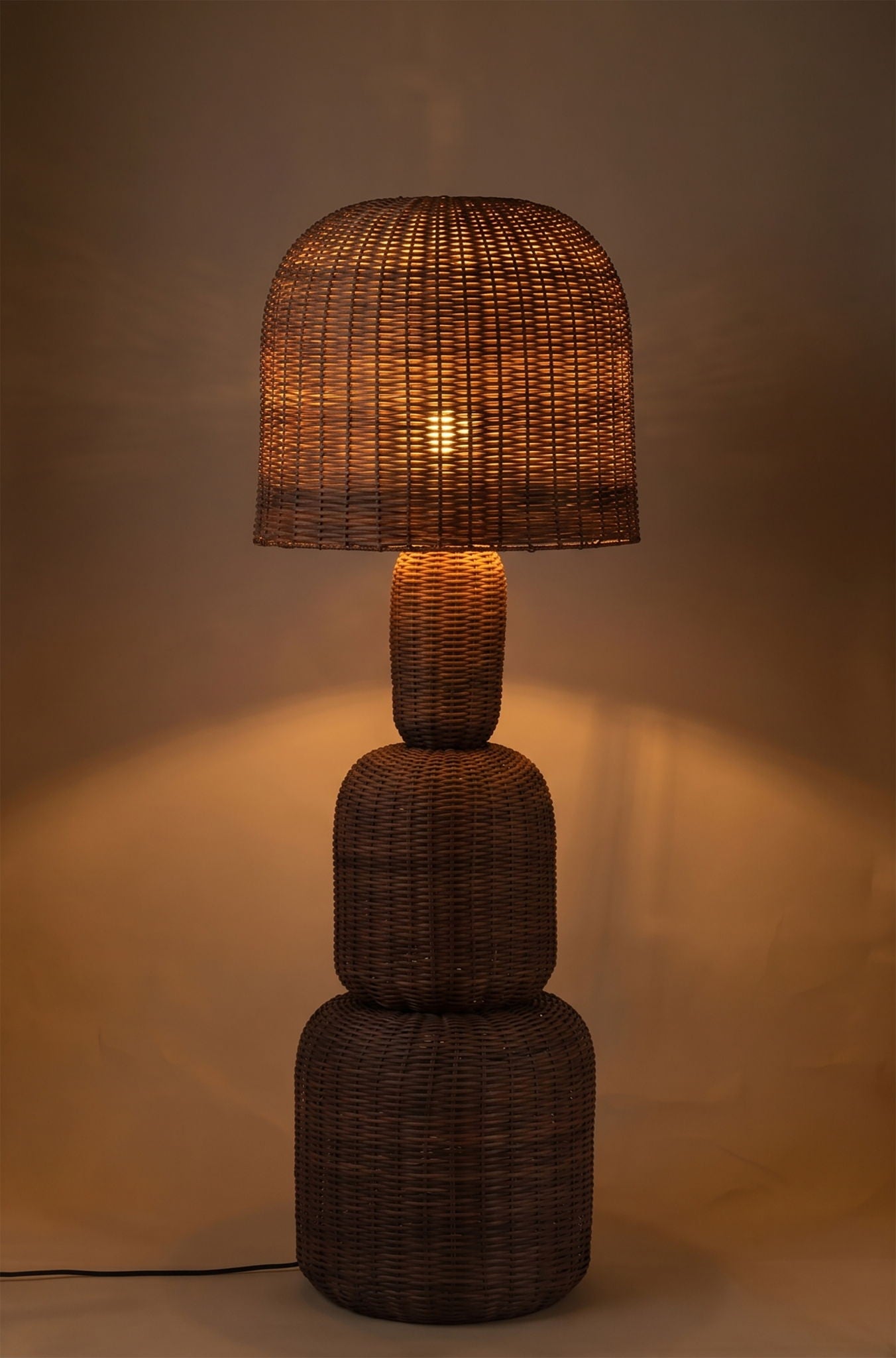Harvest - Rattan Floor Lamp