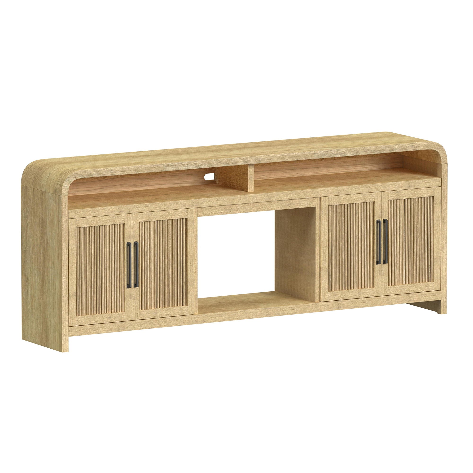 Ridgemont - 4 Piece Entertainment Unit With 82" TV Console