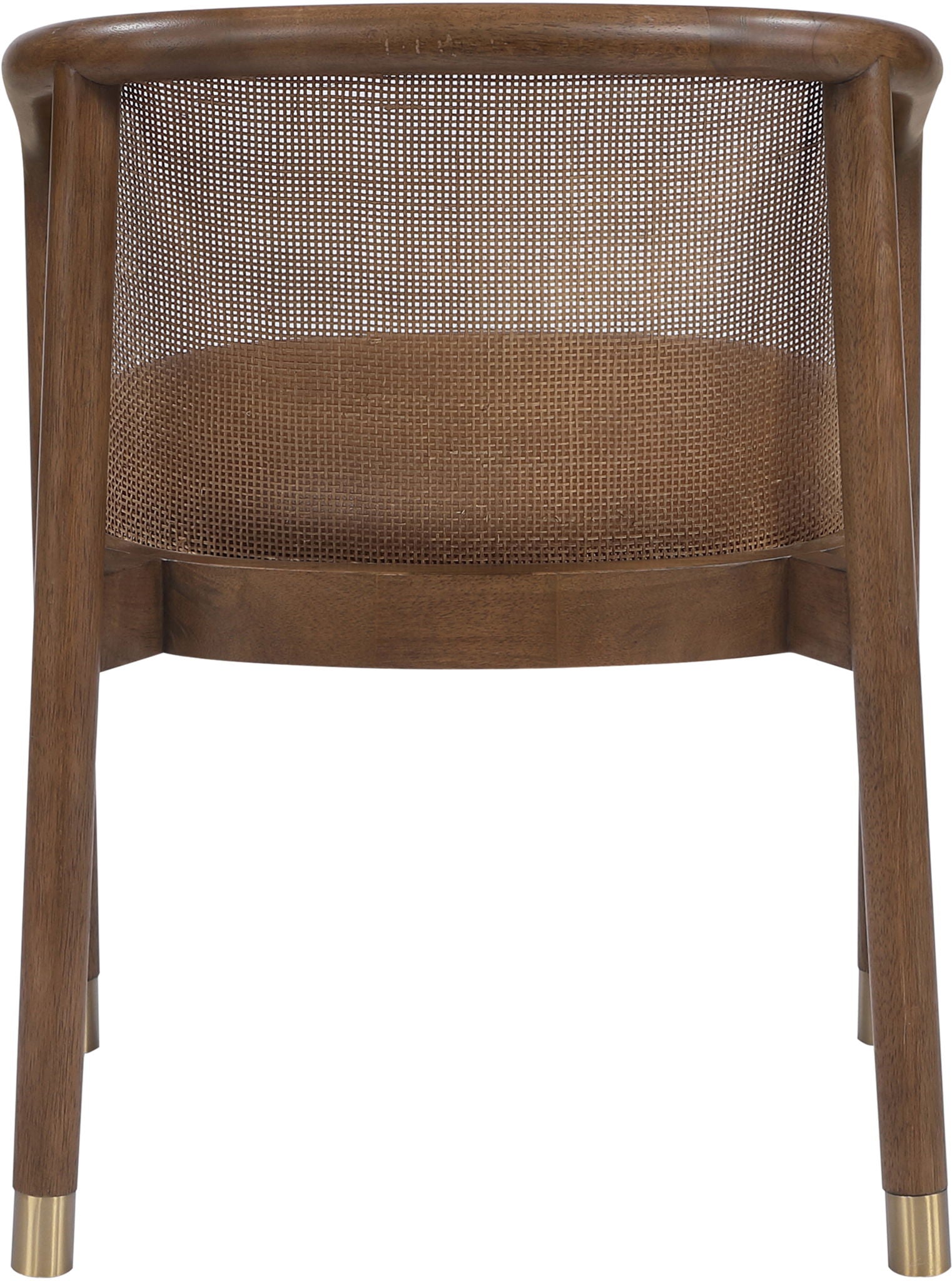 Sylvan - Vegan Leather Dining Chair (Set of 2) - Brown Frame