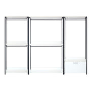 Fiona - Freestanding Walk-In, Closet System - White