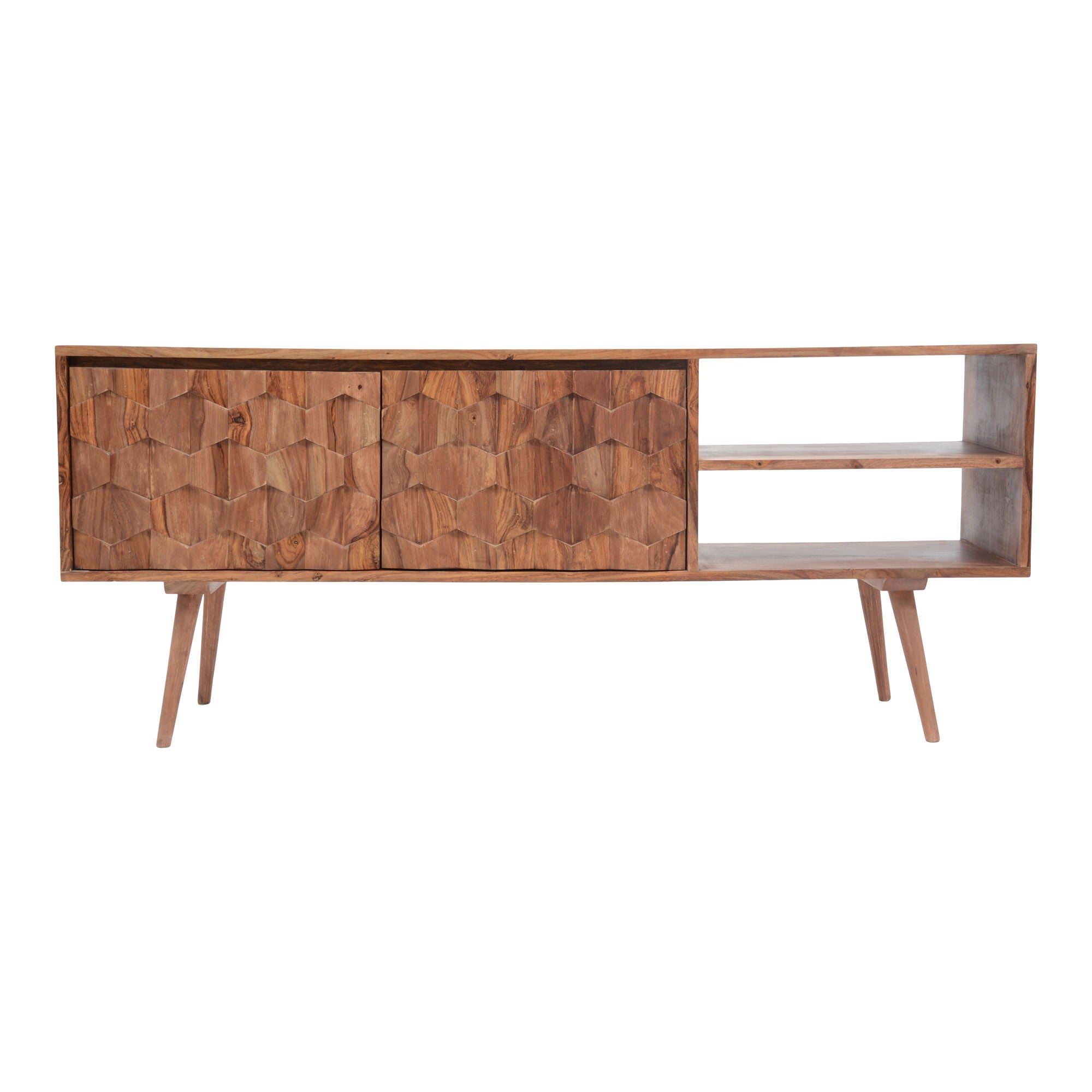 O2 - TV Cabinet - Brown