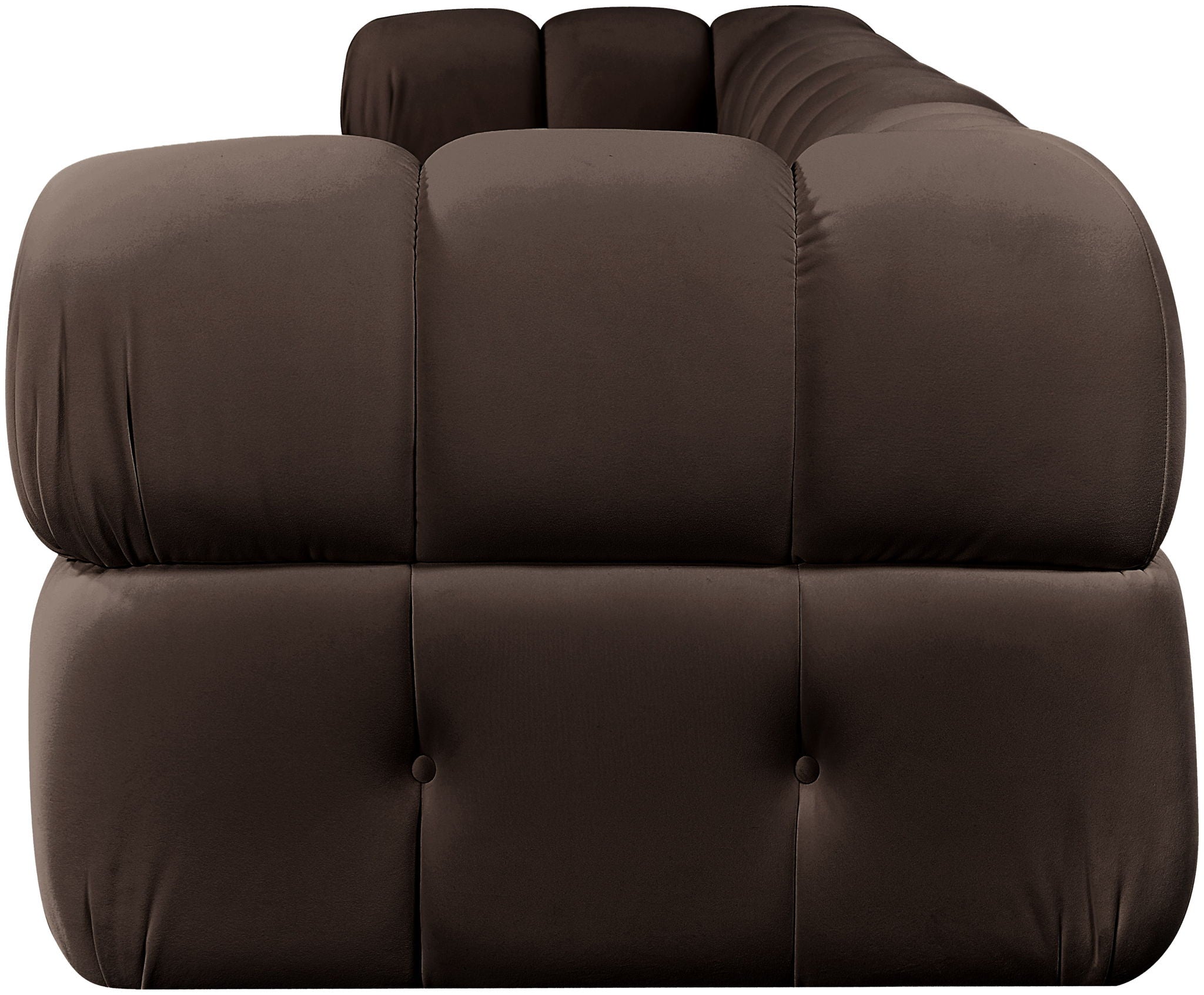 Orin - Fabric Velvet 4 Piece Modular Sofa