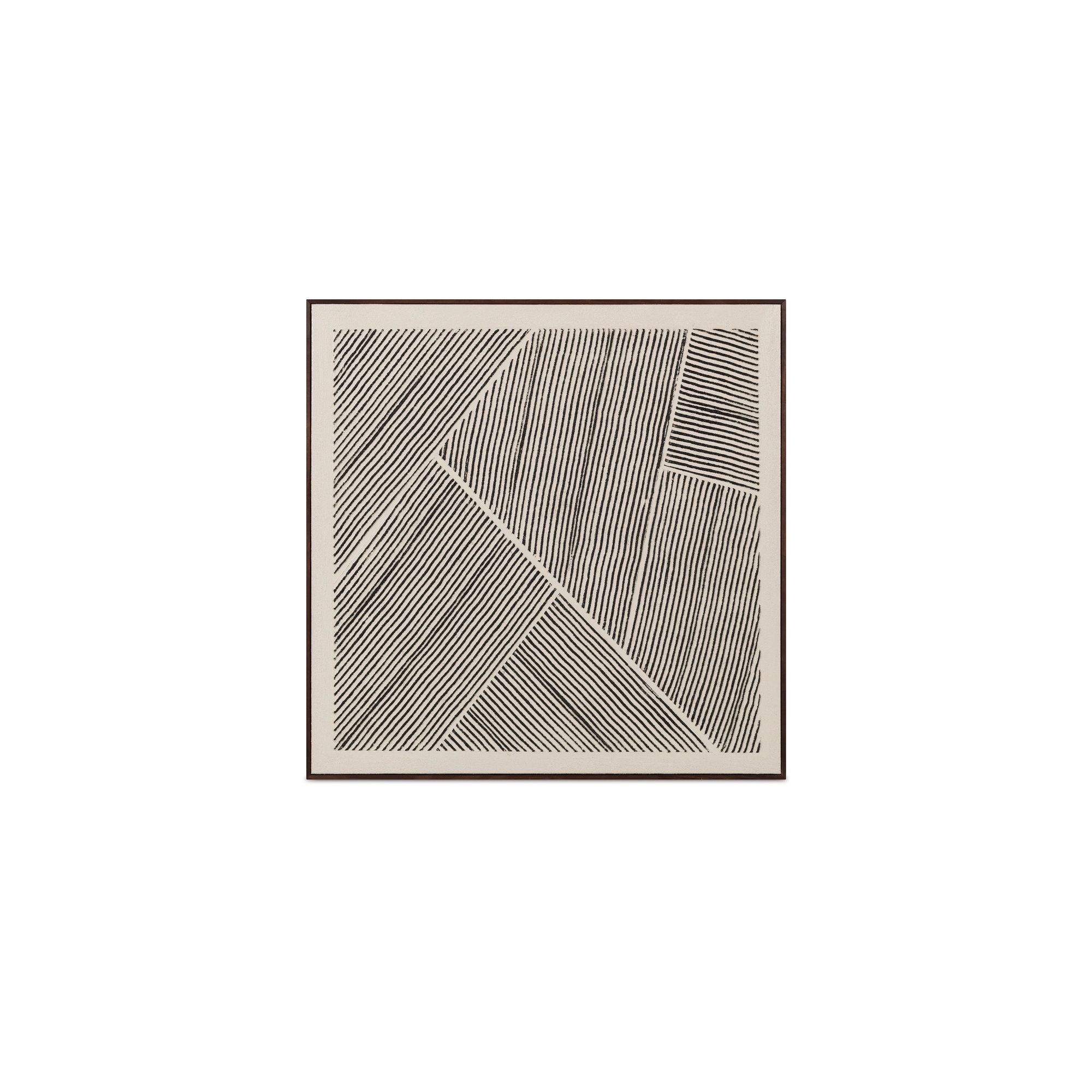 Fleet - Framed Painting - Multicolor