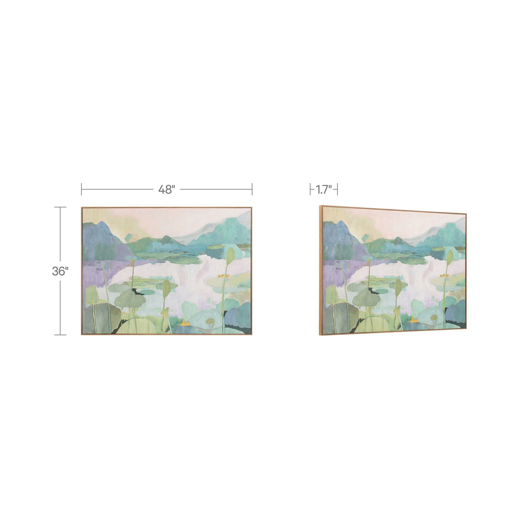Saison - Canvas Art - Green
