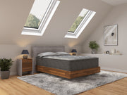 13" Quilted Eurotop Hybrid Mattress, Plush