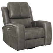 Boyce - Triple Power Swivel Recliner With Independent Adjustments