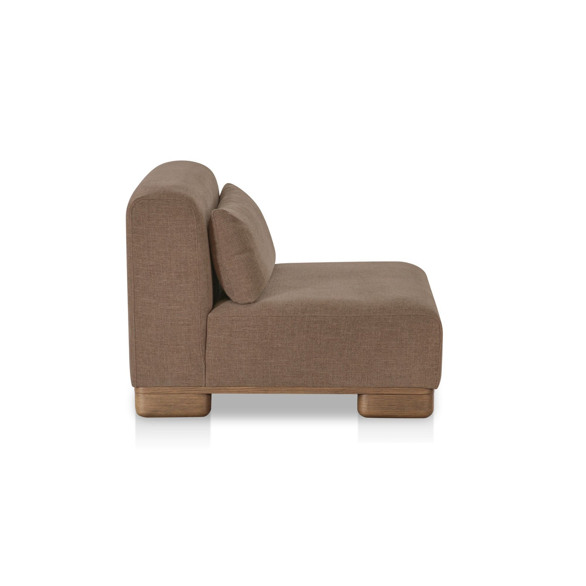 June - Slipper Chair - Dark Brown