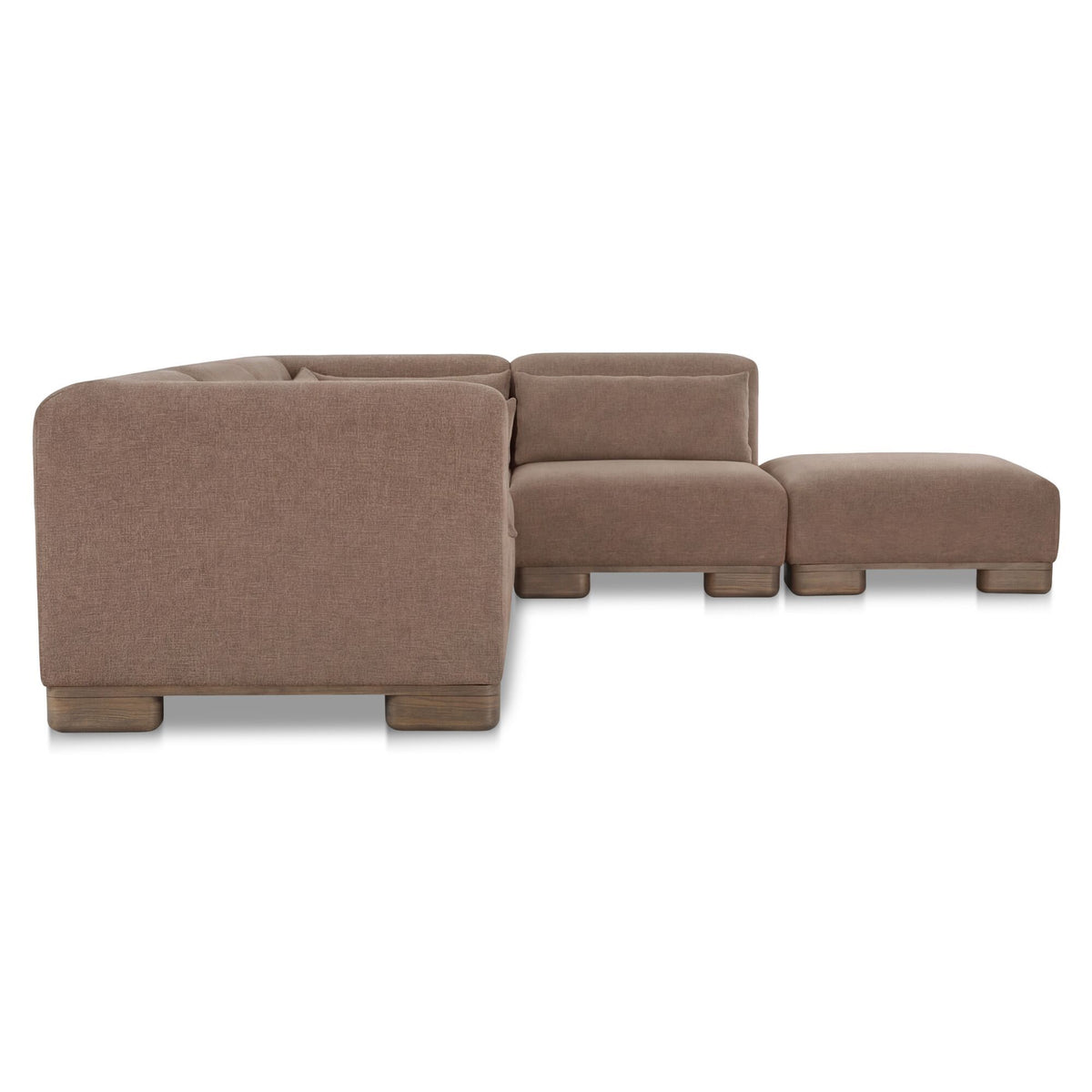 June - Dream Modular Sectional - Dark Brown
