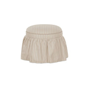 Heidi - Storage Ottoman Stripe - Beige