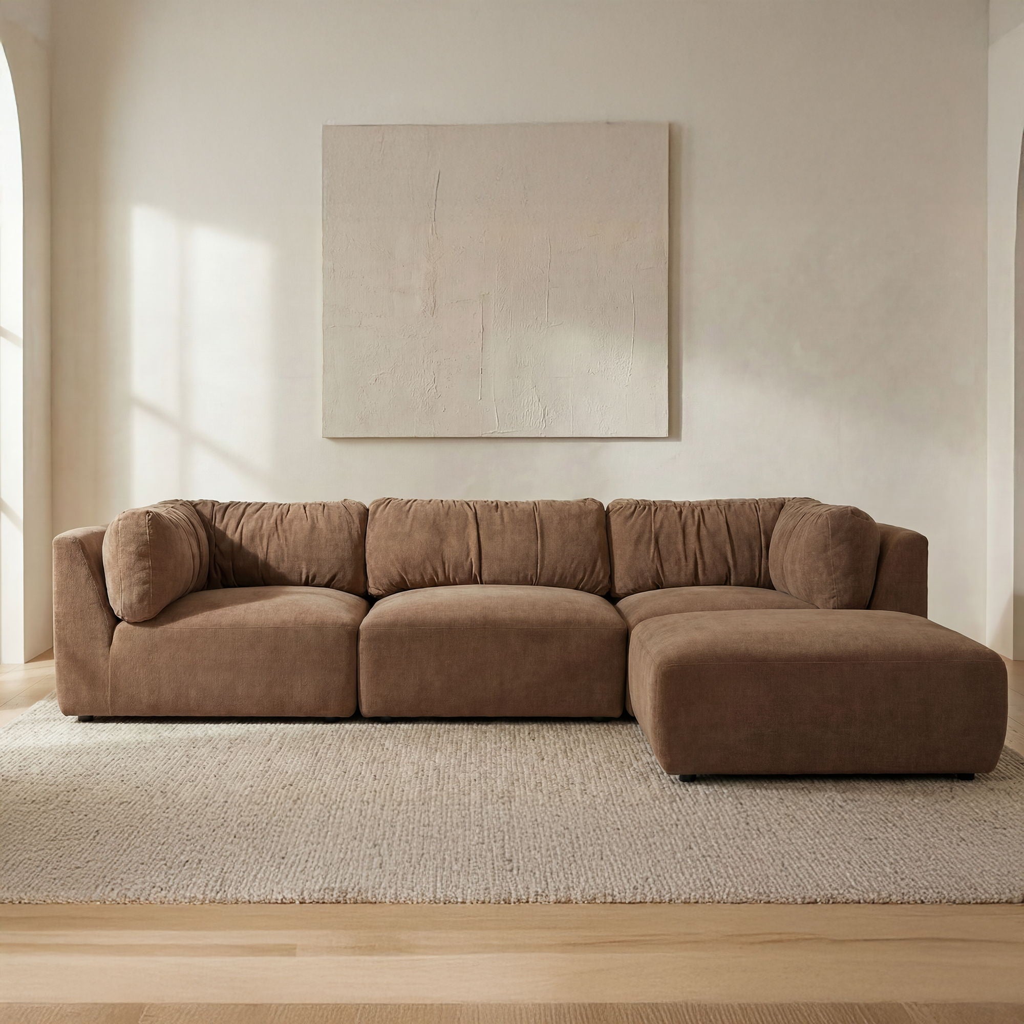 Matina - Lounge Modular Sectional - Taupe