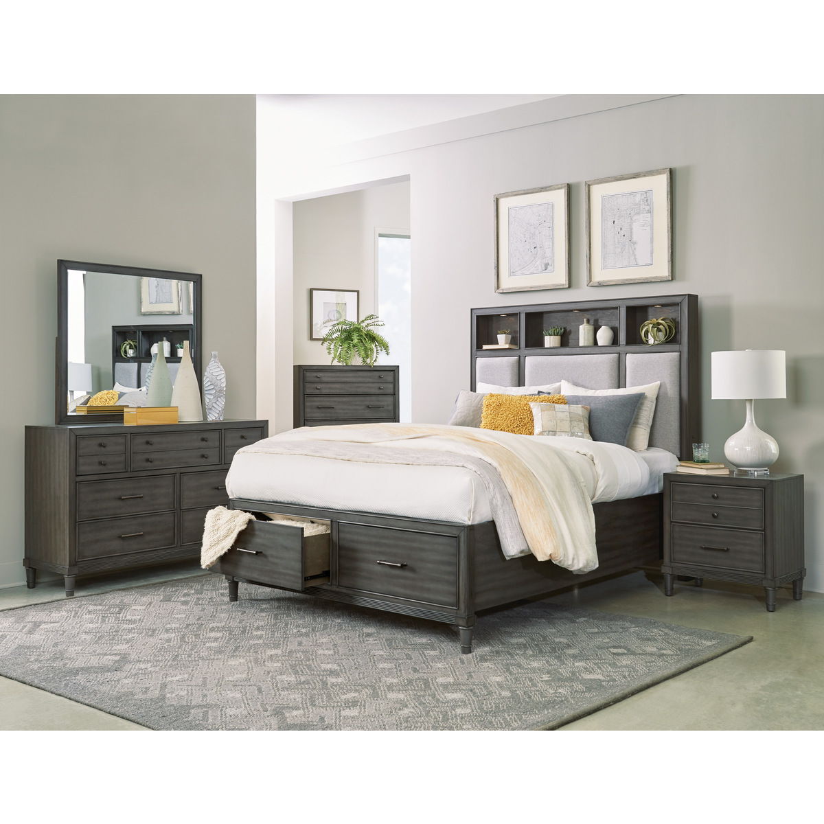 Wittenberry - Chest - Gray