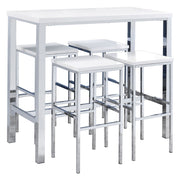 Nimitz - 5 Piece Bar Set - Gloss White