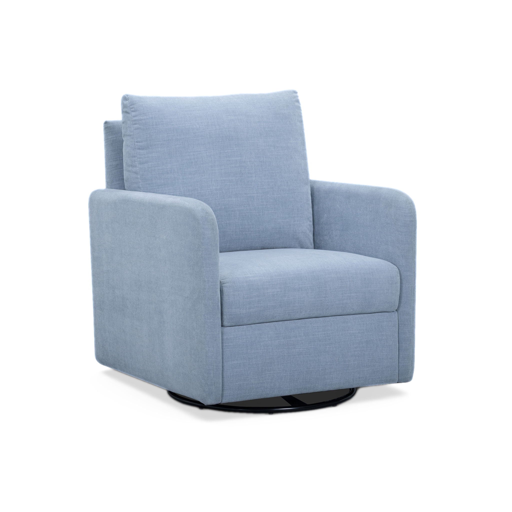 Nancy - "Easy Clean" Chambray Chenille Nursing Chair