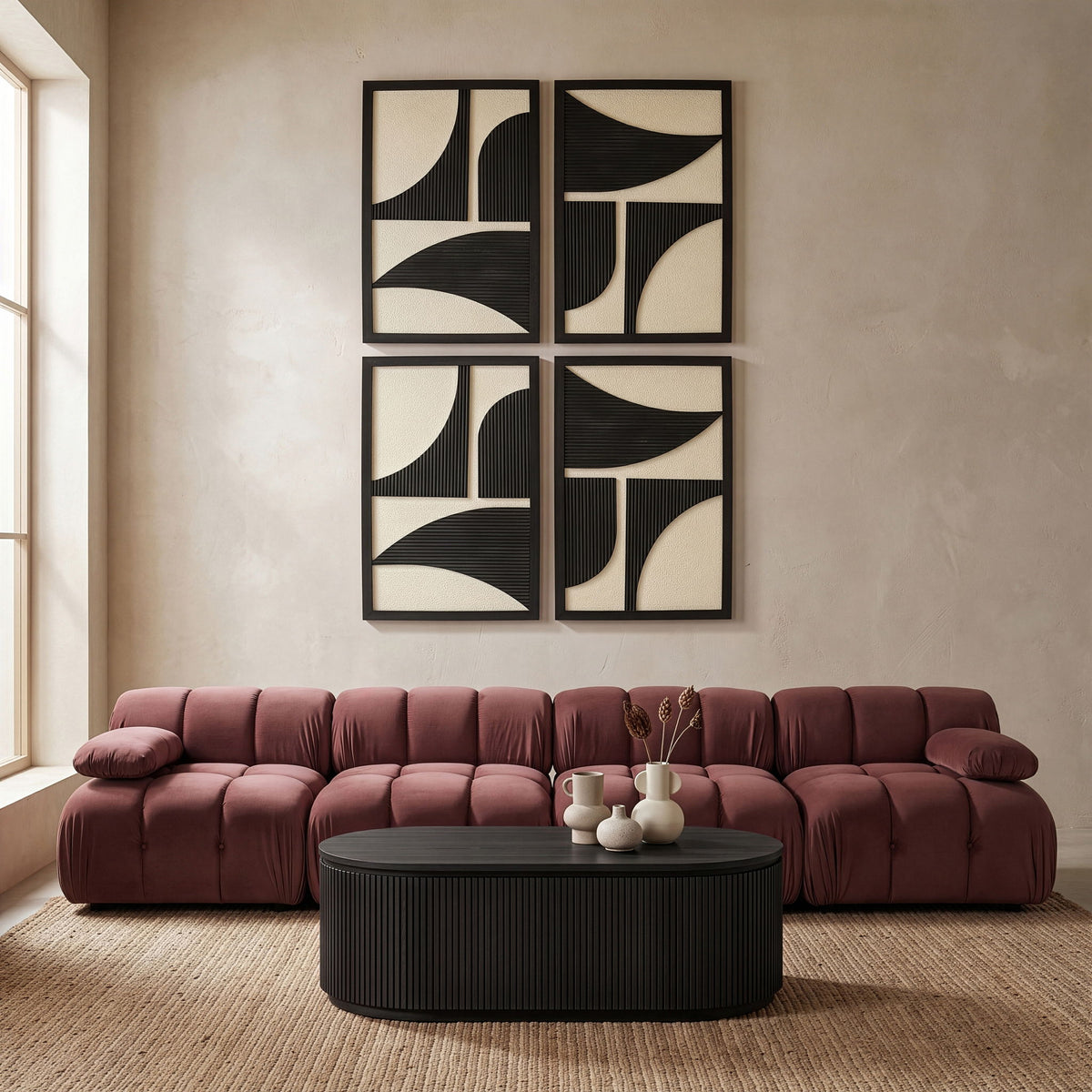 Cadence - 4 Piece Wall Art