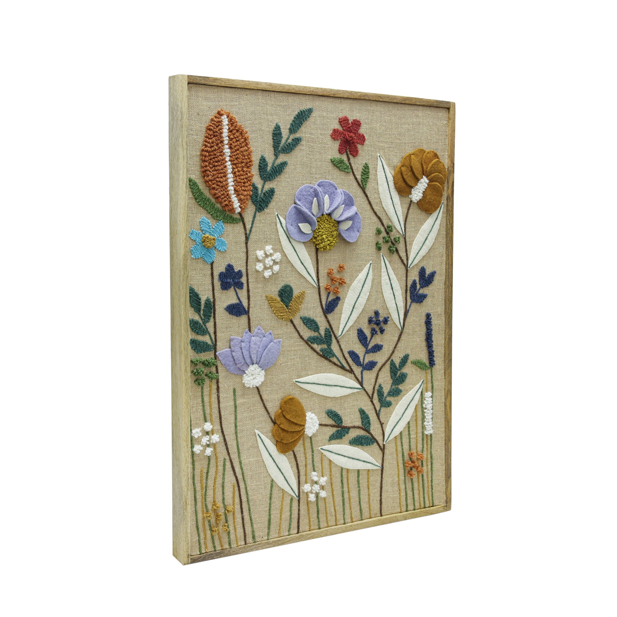 Muro - "Sprout" Embroidered Wall Art
