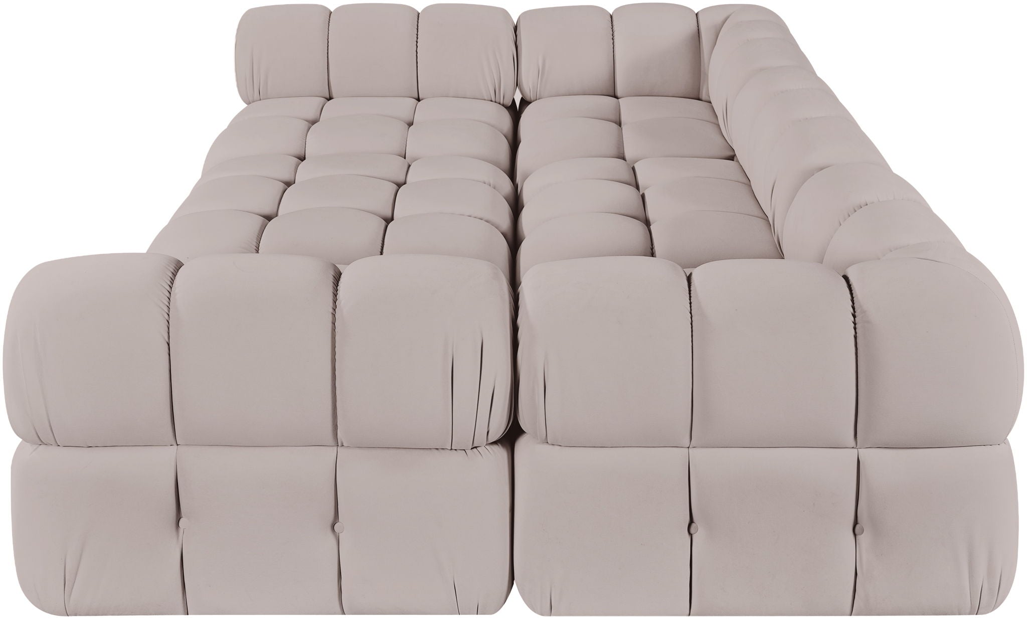 Orin - Velvet 6 Piece Modular Sectional