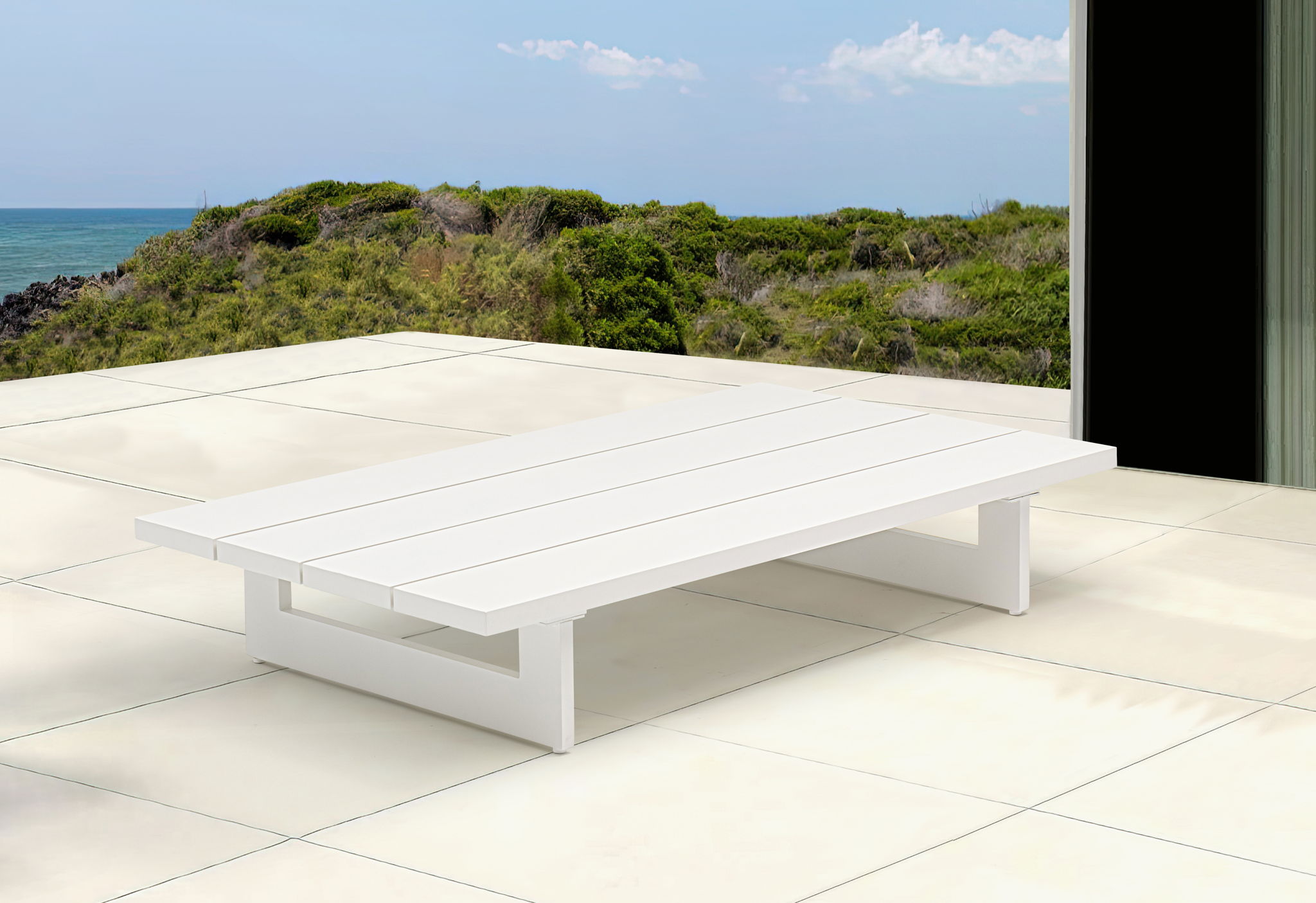 Maldives - Metal Patio Coffee Table