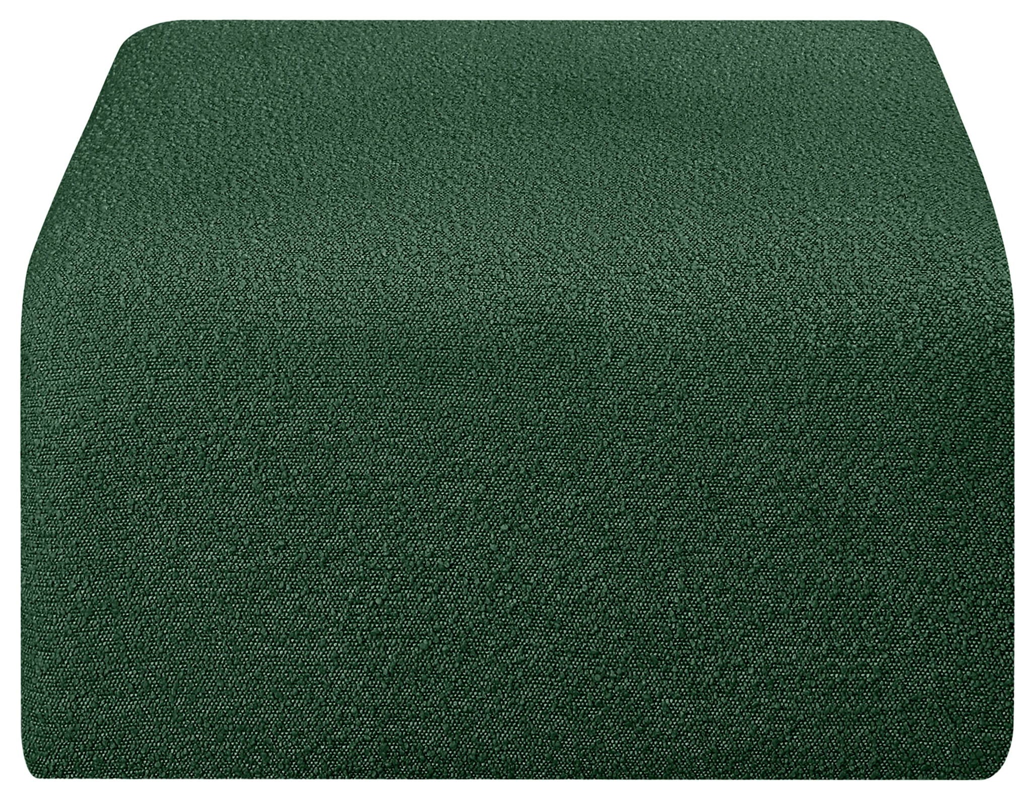 Arc - Boucle Fabric Ottoman
