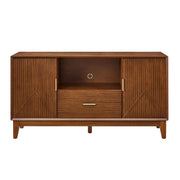 TV Stand With Drawer And Cabinets - Brown