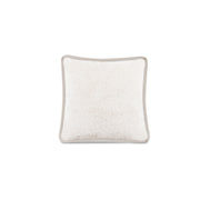 Carr - 20'' Cushion Faux Fur - Cream / White