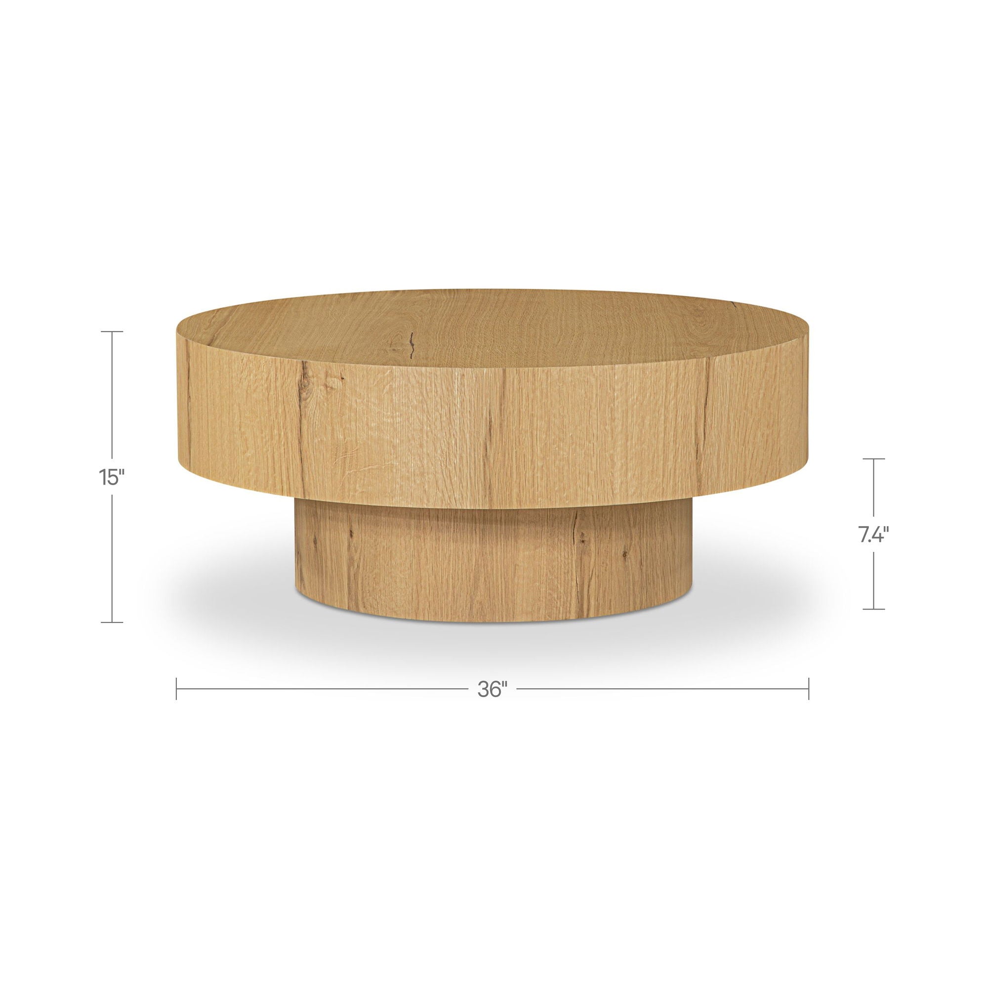 Corey - Coffee Table - Rustic Oak