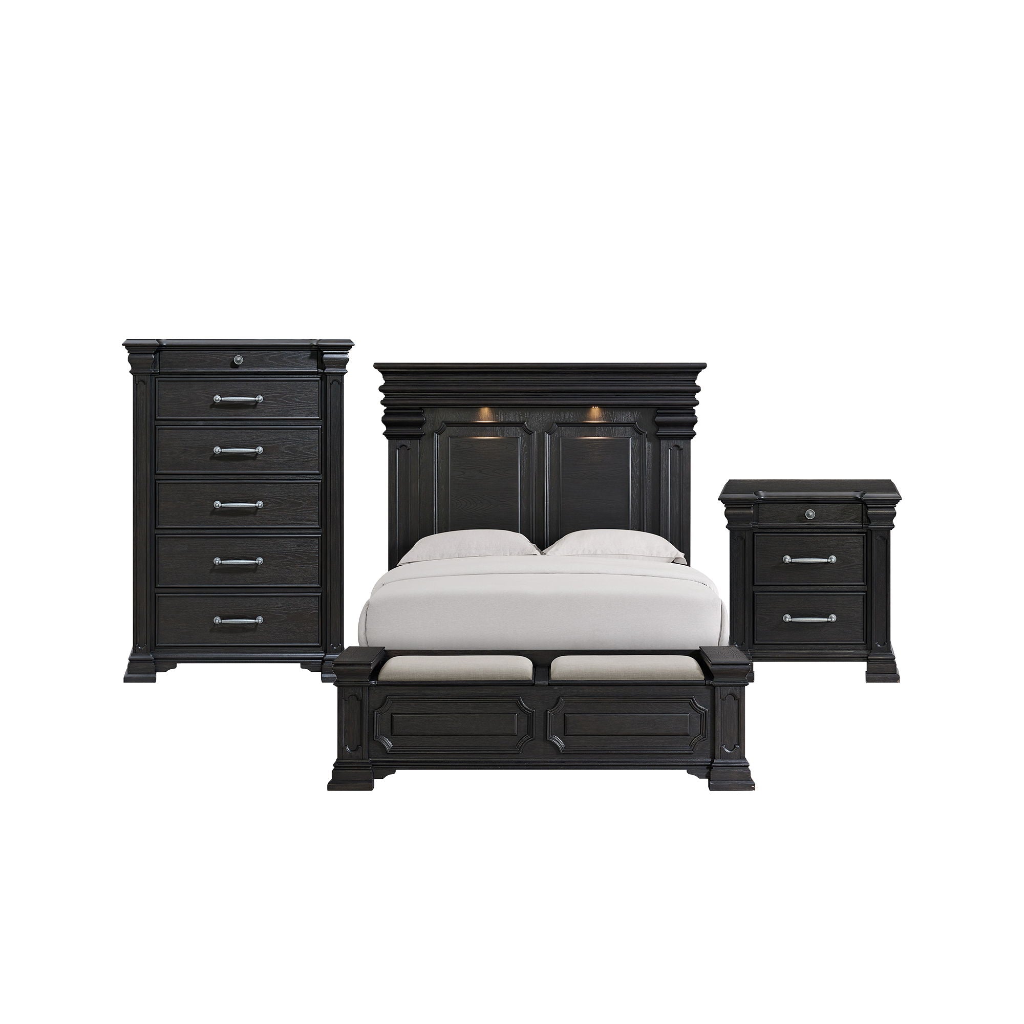 Kings Court - Storage Bedroom Set