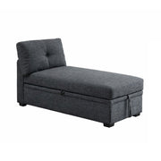 Reversible Storage Chaise - Dark Gray