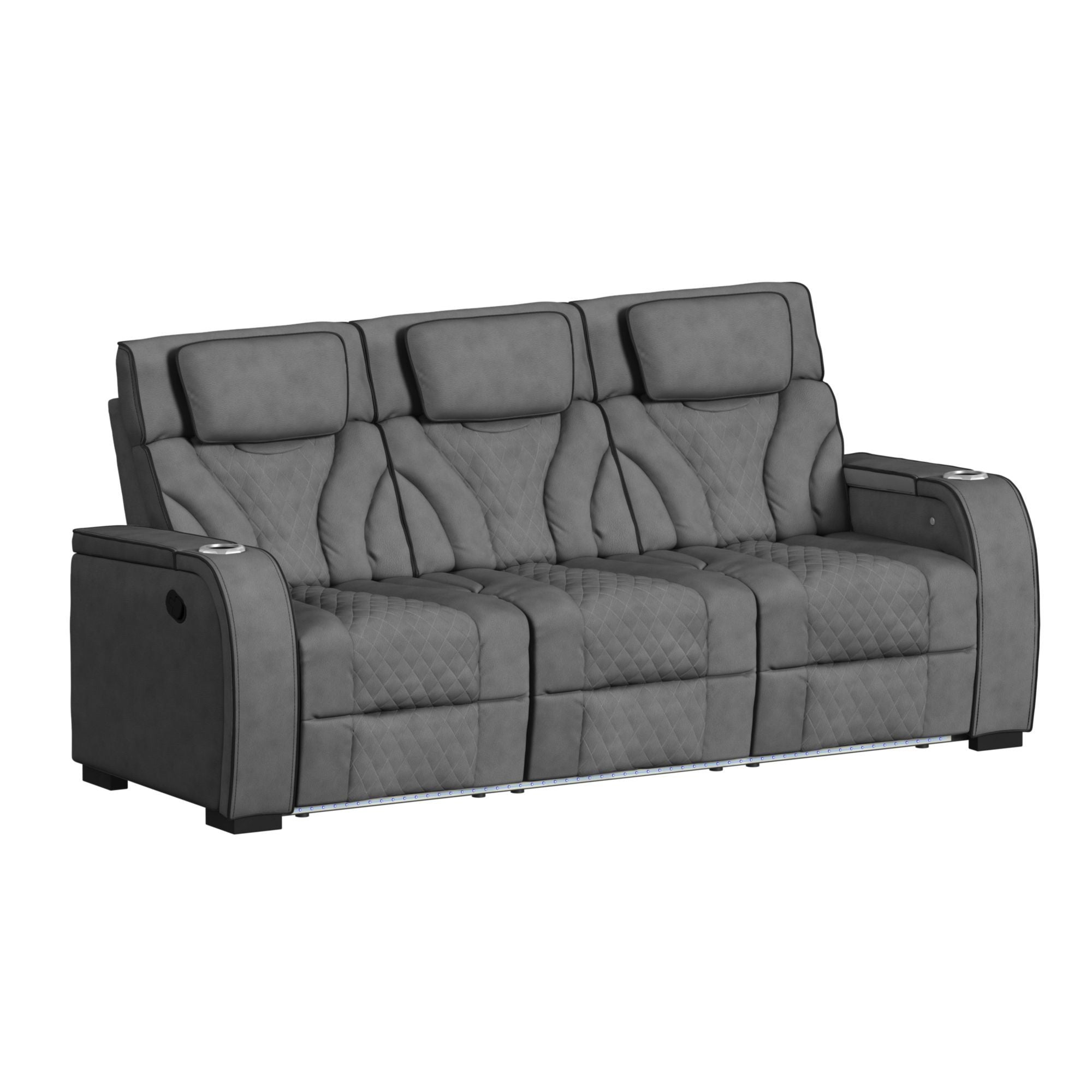 Blitz - Motion Sofa With DDT, Reading Light, Wireless Charger And LED
