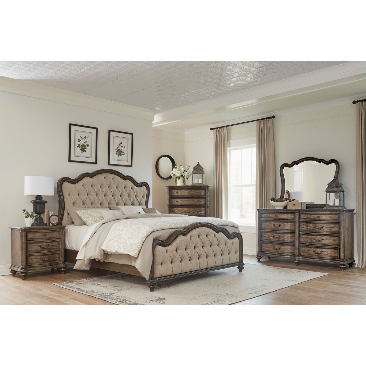 Heath Court - Chest - Brown