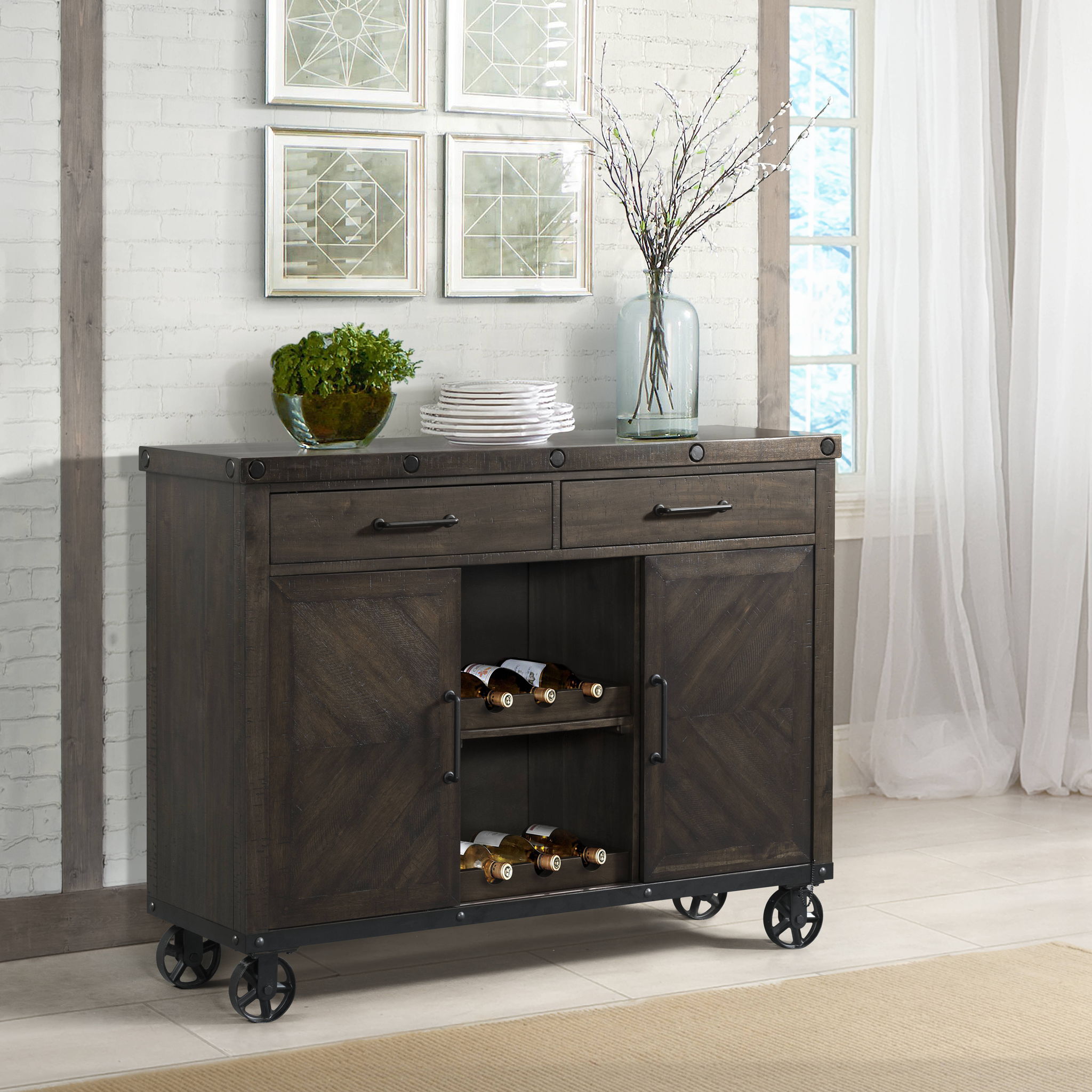 Colorado - Wine Rack - Black